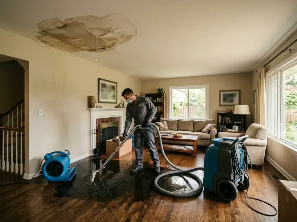 attic-pipe-burst-ceiling-drip-008 — frequently asked questions, Water Damage Restoration & Carpet Care in Kendall Park, NJ